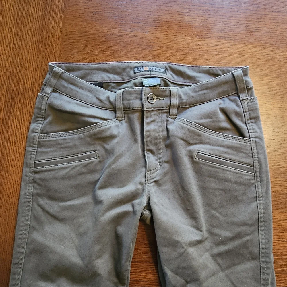 5.11 Tactical Skinny Pants With Zipper Ankle 6 Long - Picture 7 of 13